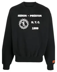 Heron Preston Medieval Heron Sweatshirt Schwarz