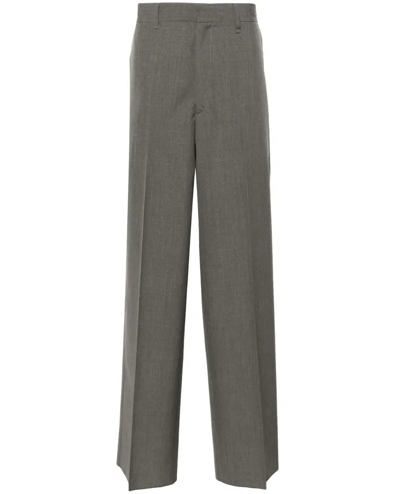 Givenchy Hose mit weitem Bein - Grau Grau