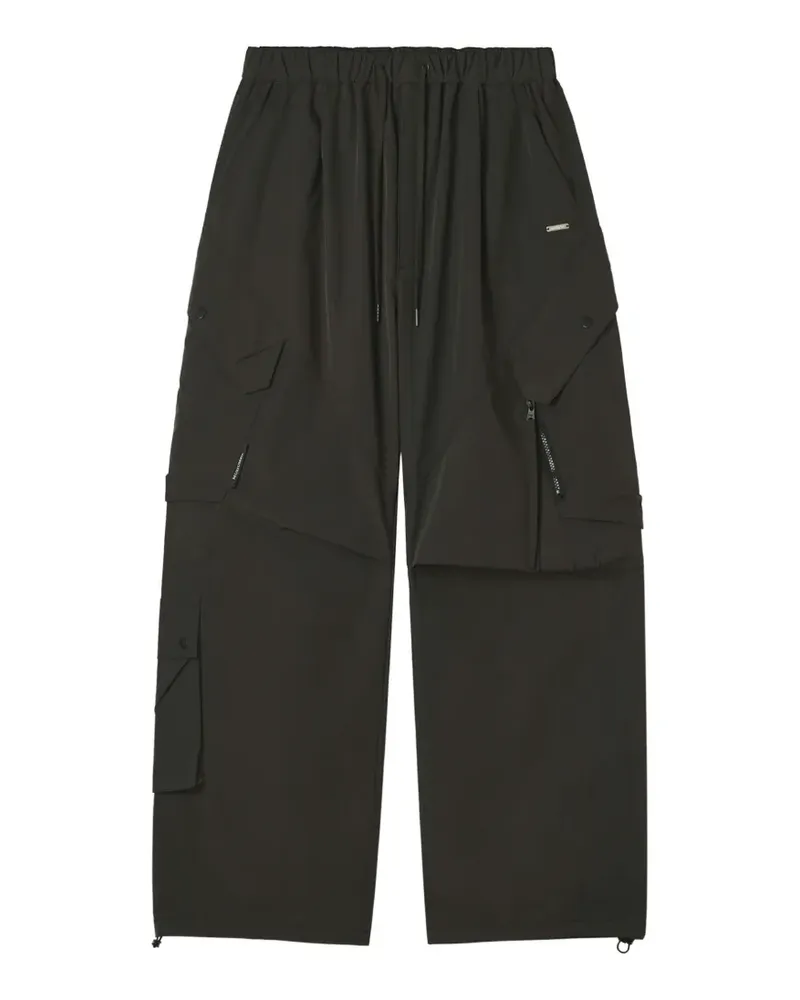 Musium Div. Straight-Leg-Cargohose mit Taschen - Grau Grau