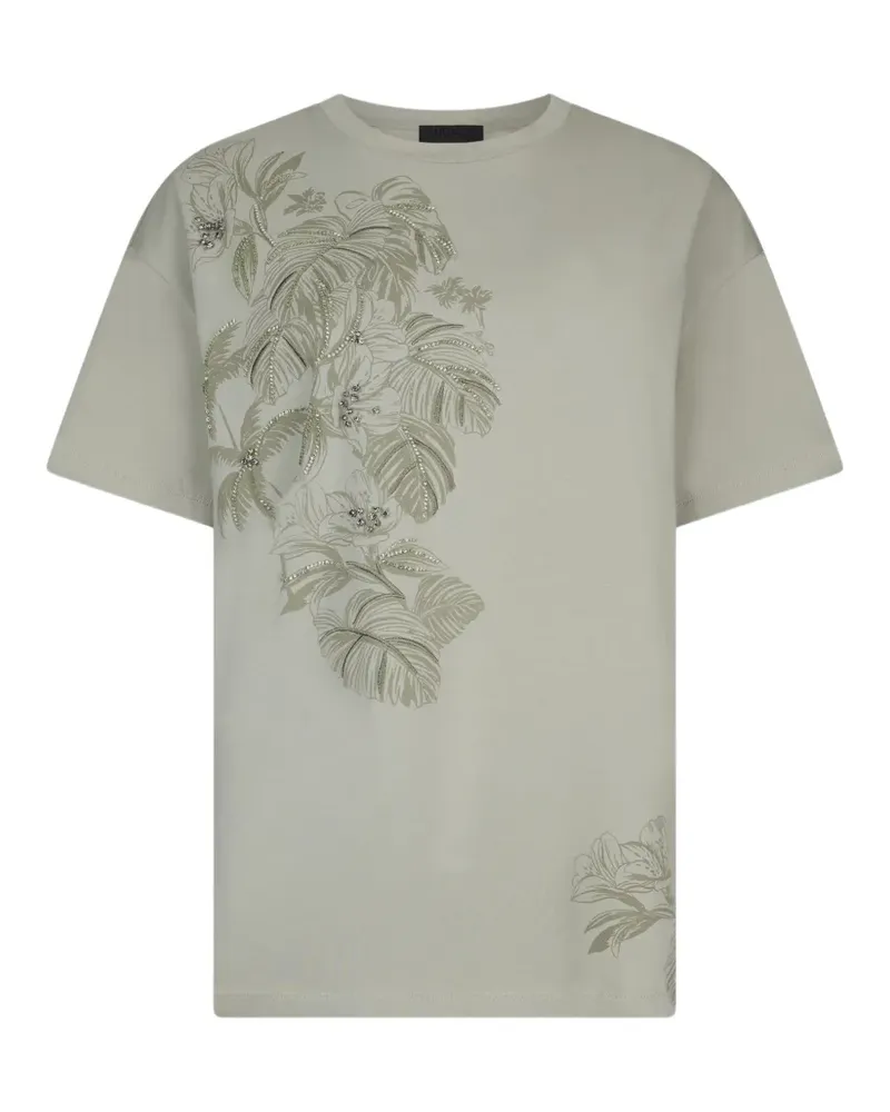 Liu Jo beaded-embellishment T-shirt - Grün Grün