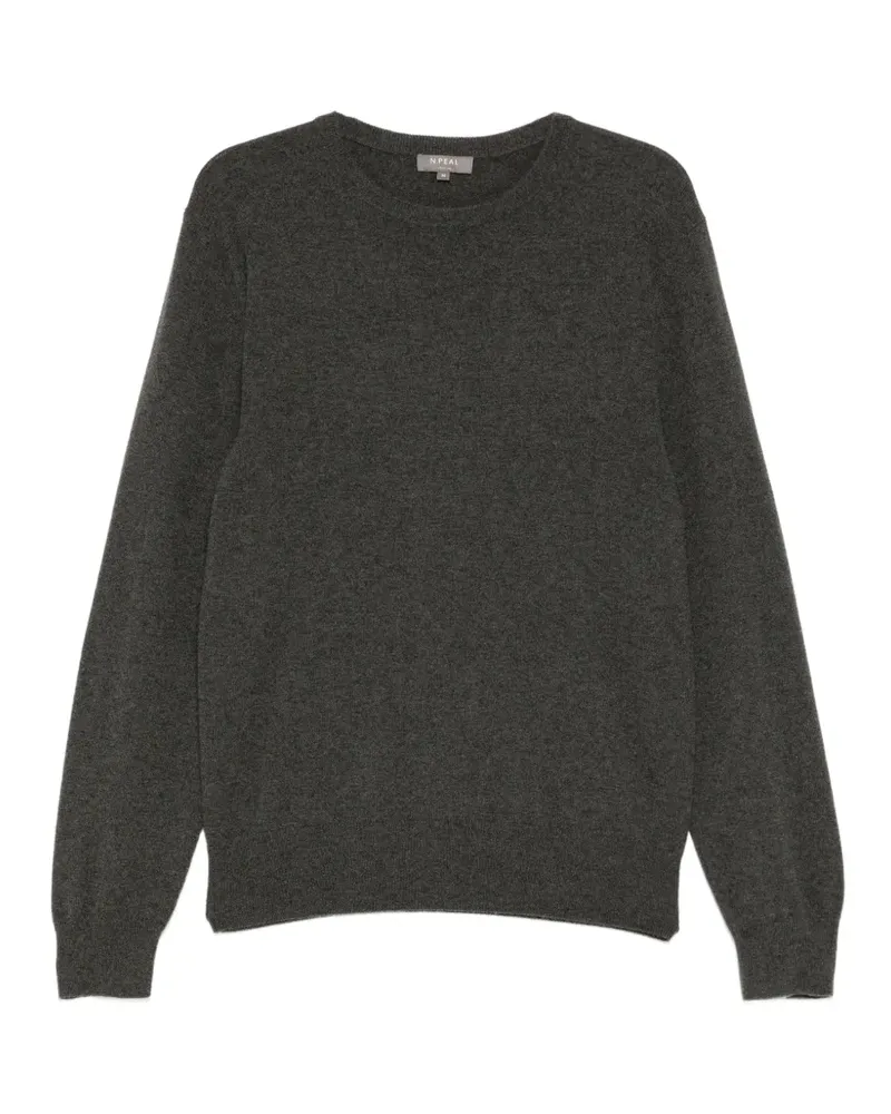 N.Peal Oxford-Kaschmirpullover - Grau Grau