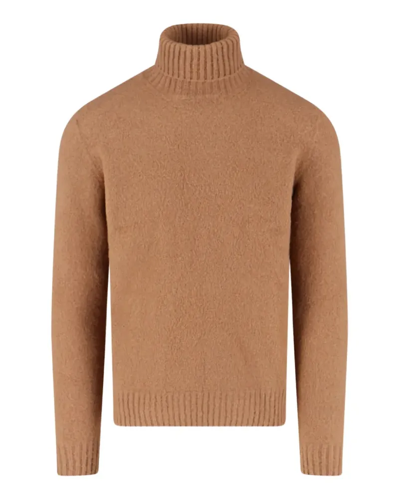 Drumohr  roll-neck wool sweater - Braun Braun