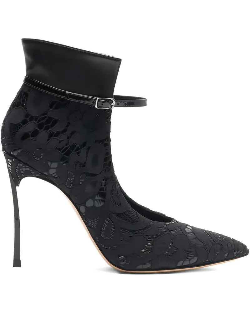 Casadei Blade Liberty Pumps 100mm - Schwarz Schwarz