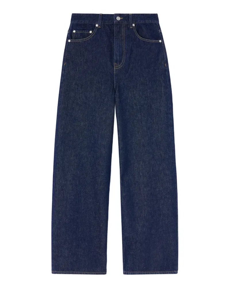 Ganni Five-Pocket-Jeans - Blau Blau