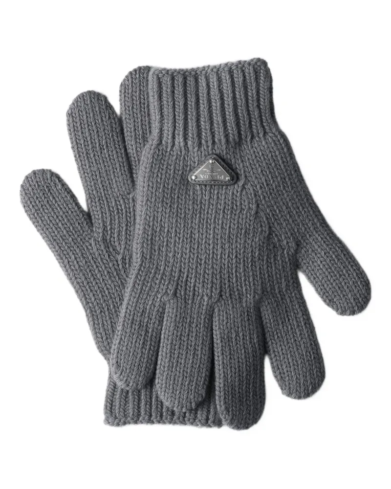 Prada Klassische Handschuhe - Grau Grau