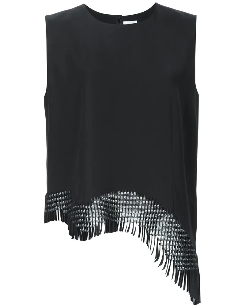 Noir Kei Ninomiya Asymmetrische Bluse - Schwarz Schwarz