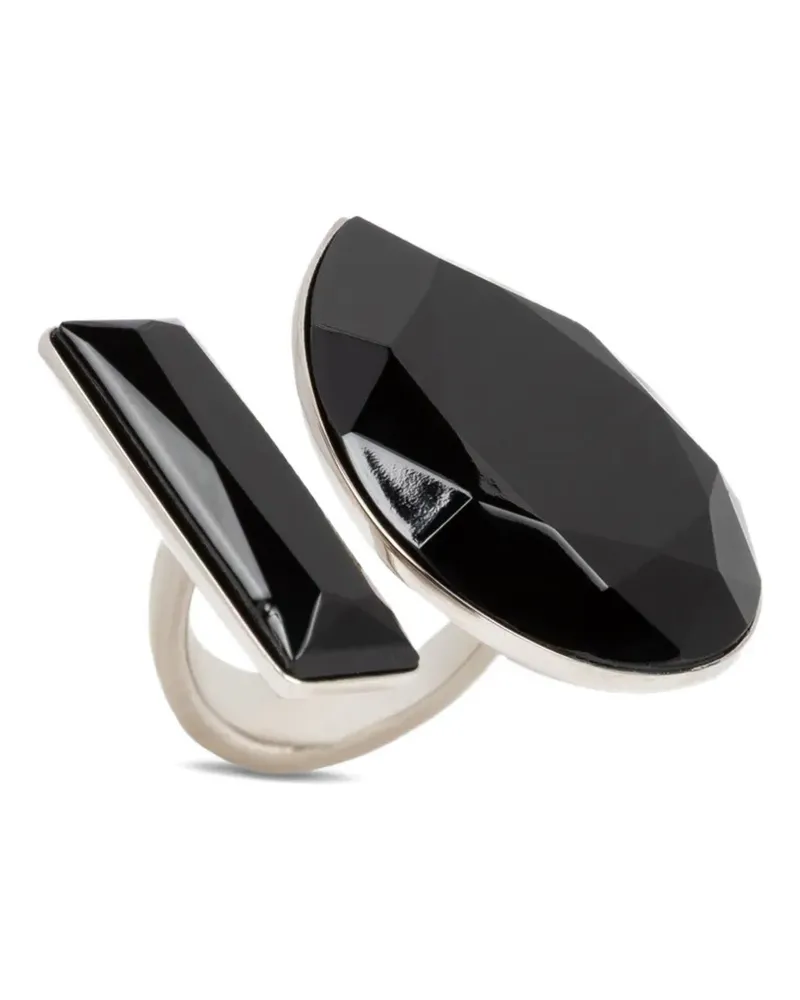 Dries van Noten Ring mit Schmucksteinen - Silber Silber