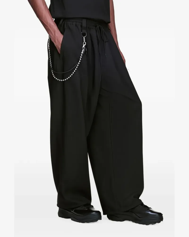 Y-3 Hose mit Klappentasche - Schwarz Schwarz