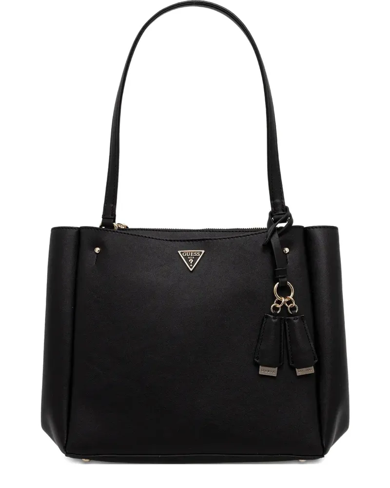 Guess Talent ring-charm tote bag - Schwarz Schwarz