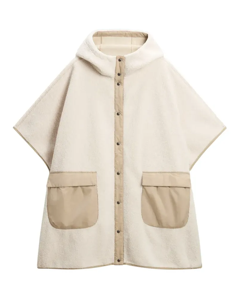 Woolrich Cape mit Kapuze - Nude Nude