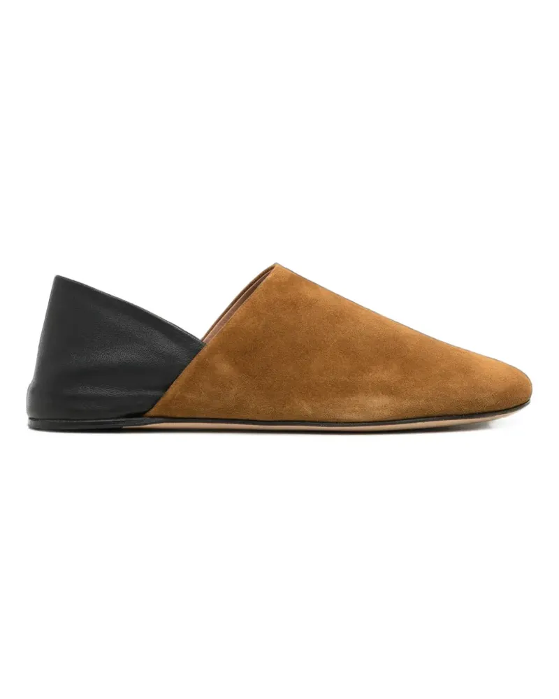 J.W.Anderson Zweifarbige Loafer - Braun Braun
