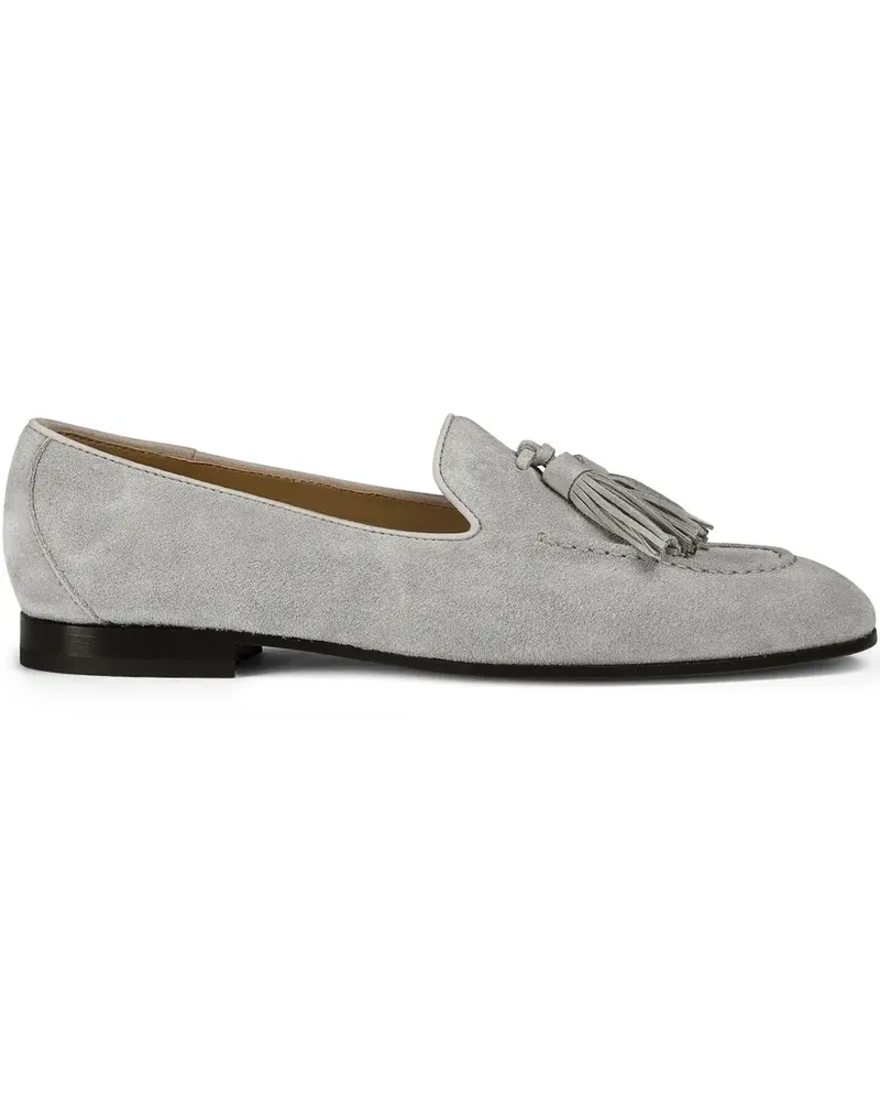 Doucal´s Loafer aus Wildleder - Grau Grau