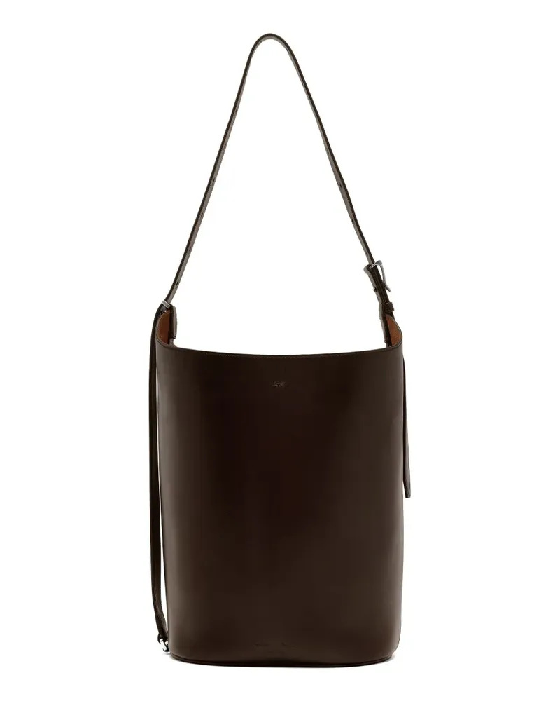 Proenza Schouler buckle-fastening leather tote bag - Braun Braun