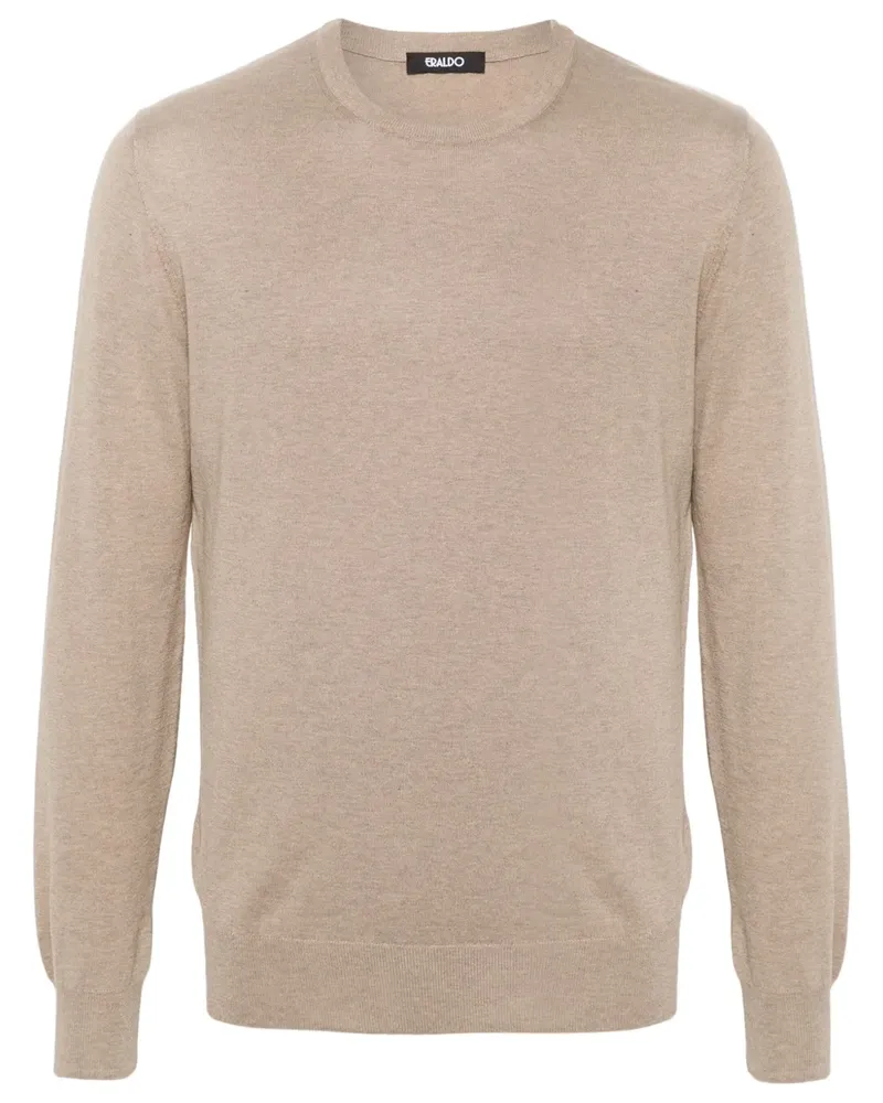 ERALDO Pullover mit Rundhalsausschnitt - Nude Nude