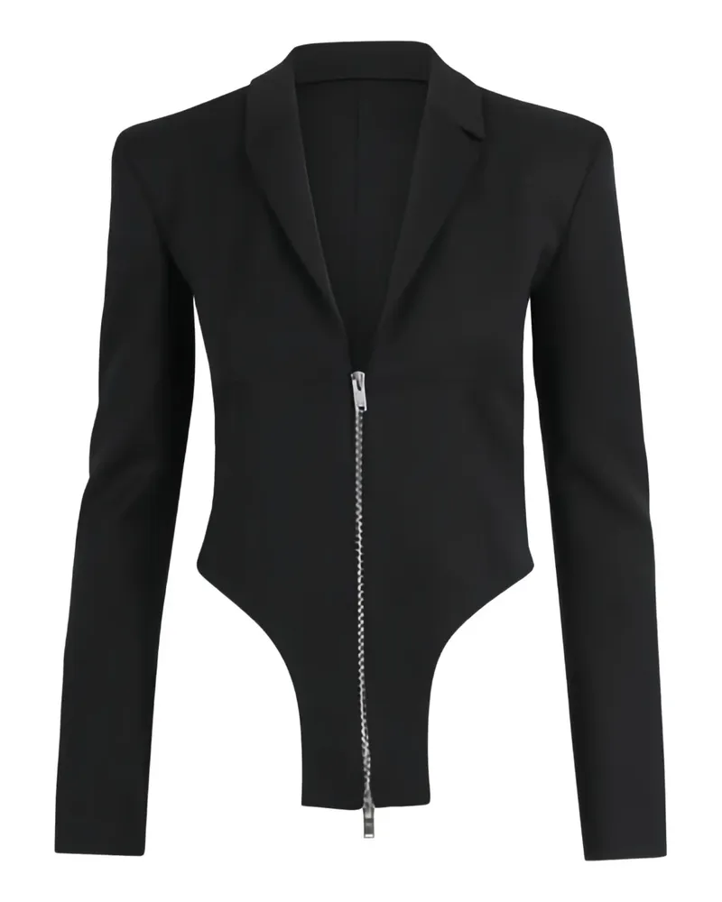 SSHEENA By zip-closure jacket - Schwarz Schwarz