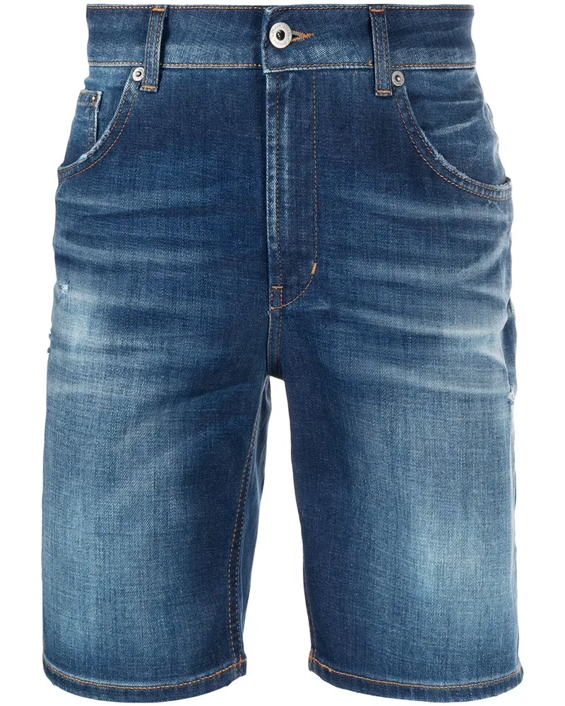 Dondup Jeans-Shorts mit Stone-Wash-Effekt - Blau Blau
