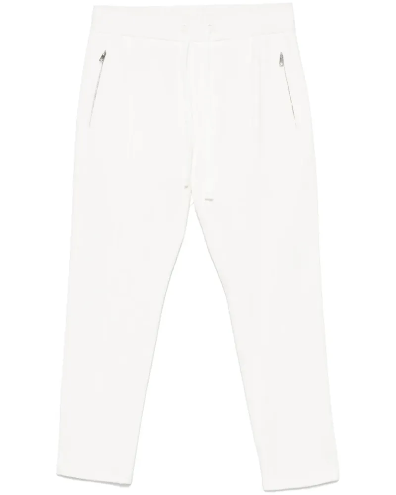 Dolce & Gabbana Jogginghose mit Waffeloptik - Weiß Weiß