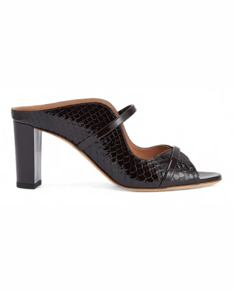 Malone Souliers Norah leather heeled sandals - Braun Braun