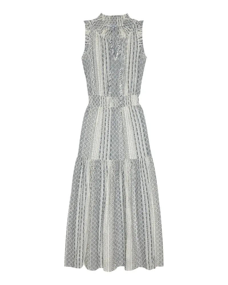 RAILS Alessi shirred-waist maxi dress - Blau Blau