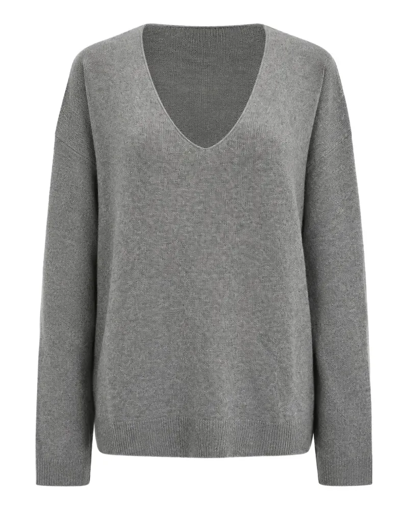 Le Kasha 1918 knitted V-neck sweater - Grün Grün