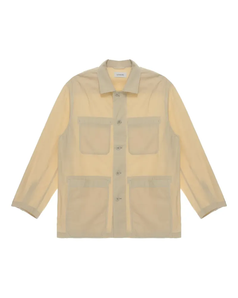 Christophe Lemaire Workwear Hemdjacke - Nude Nude