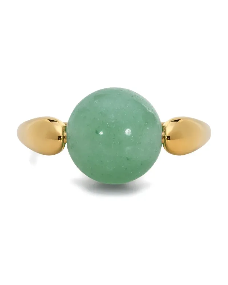 Monica Vinader Ring mit Gold-Vermeil Gold