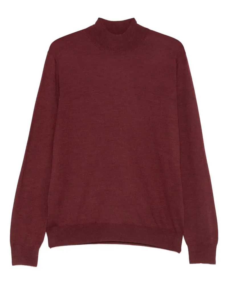 Corneliani Klassischer Pullover - Rot Rot