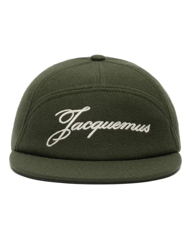 Jacquemus Le Lana embroidered cap - Grün Grün