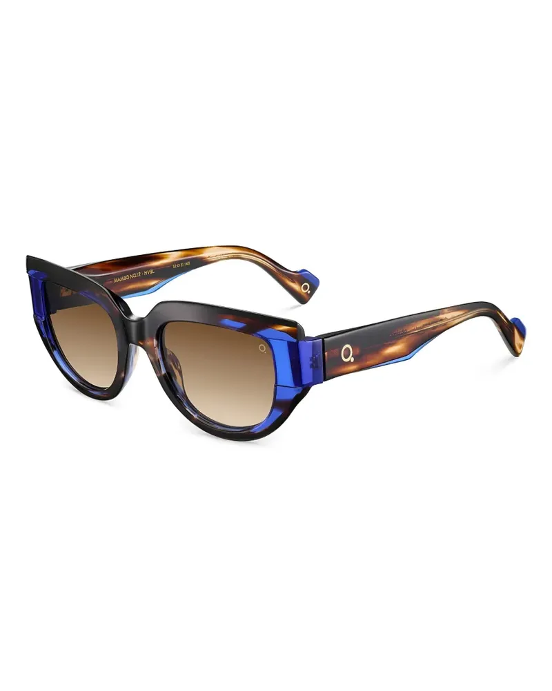 Etnia Barcelona Mambo No.12 Sonnenbrille mit Logo - Braun Braun