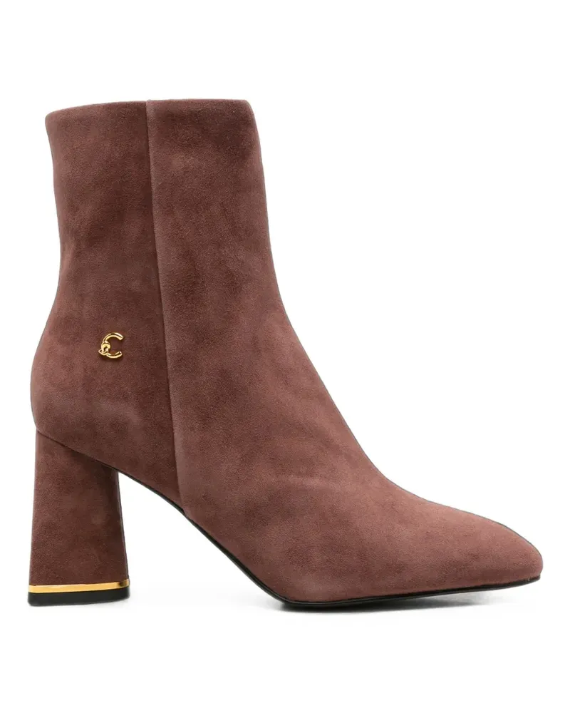 Coccinelle suede ankle boots - Braun Braun