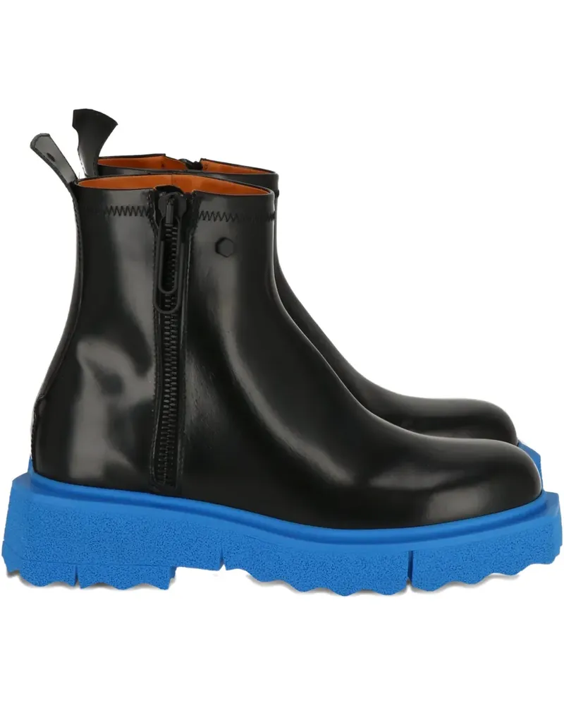 OFF-WHITE Stiefel mit Schwammsohle - Schwarz Schwarz
