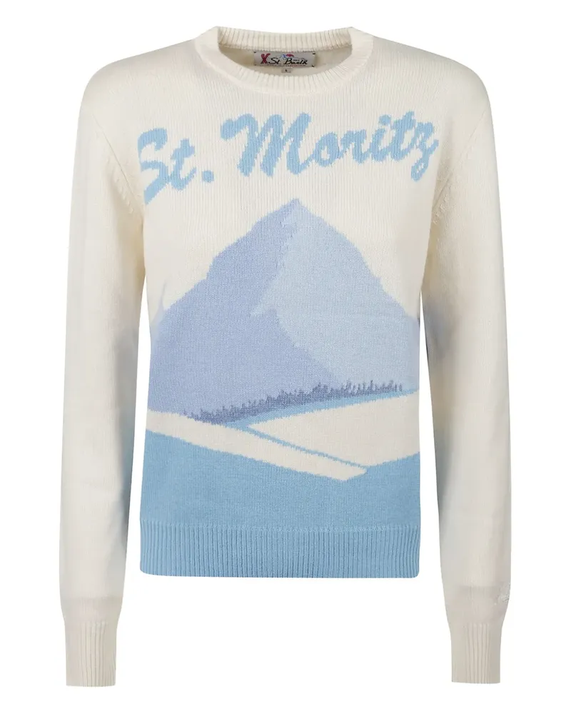 MC2 Saint Barth New Queen sweater - Weiß Weiß