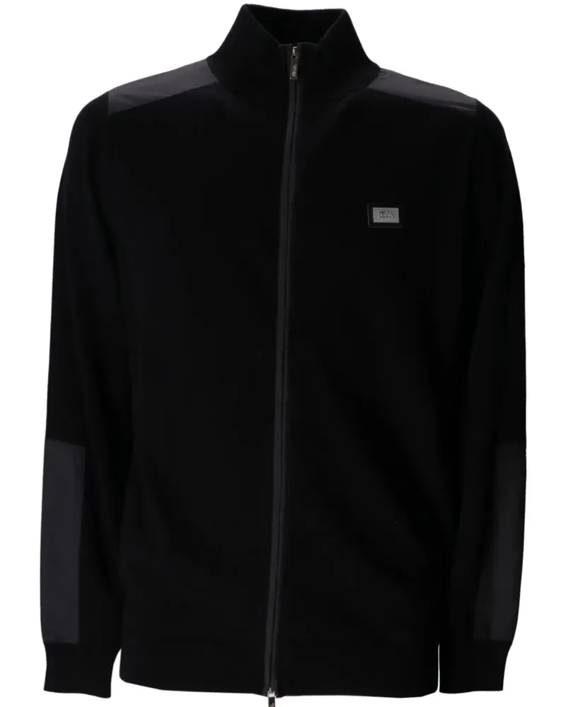 Karl Lagerfeld Cardigan aus Baumwolle - Schwarz Schwarz
