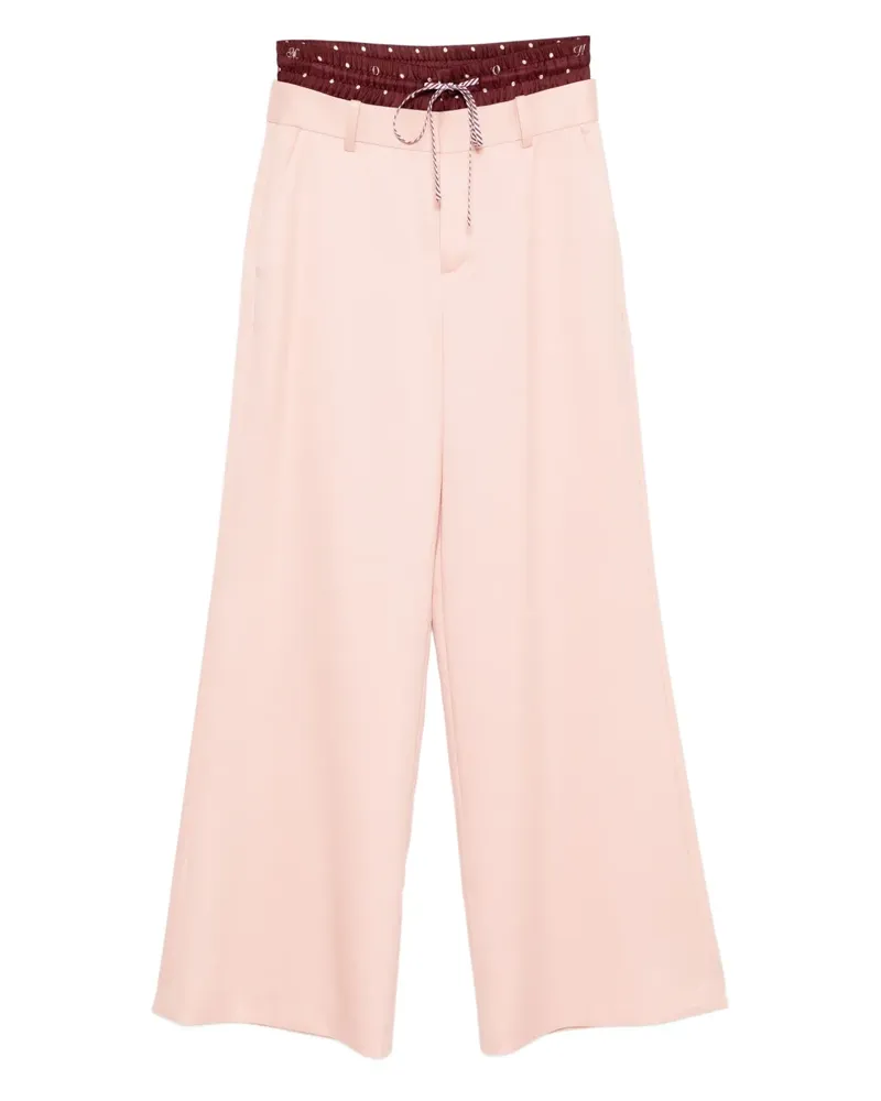 Monse Hose mit doppeltem Bund - Rosa Rosa
