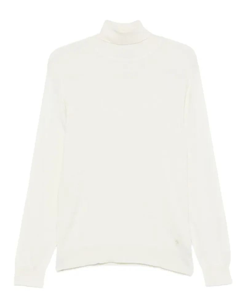 Manuel Ritz Pullover mit Rollkragen - Weiß Weiß