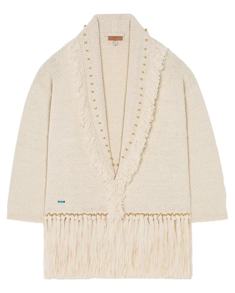 Alanui Jasmine Cardigan - Weiß Weiß