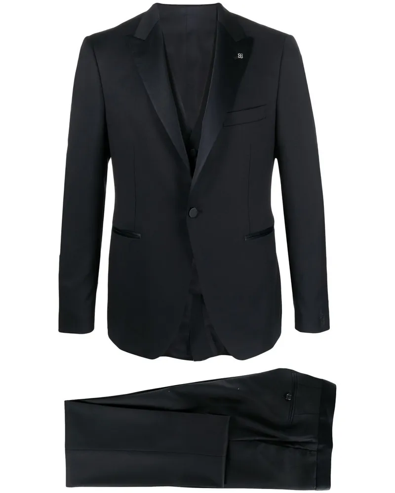Tagliatore Klassischer Smoking - Blau Blau