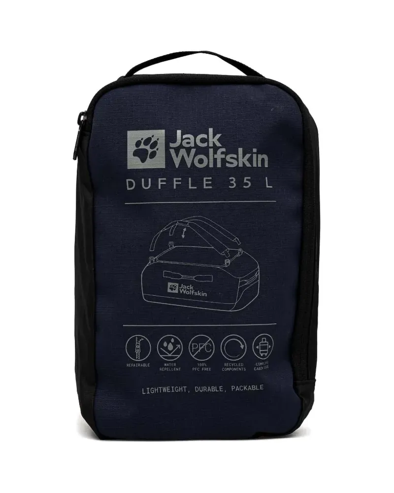 Jack Wolfskin Reisetasche mit Reißverschluss - Blau Blau