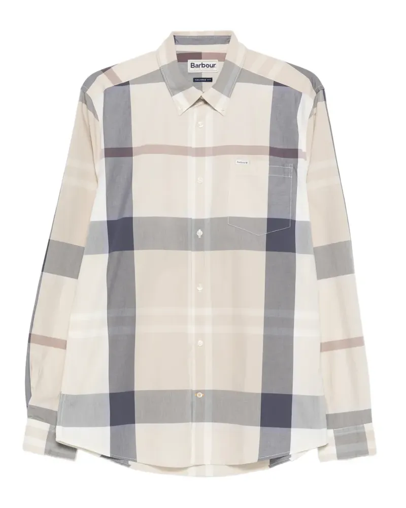 Barbour tartan shirt - Nude Nude