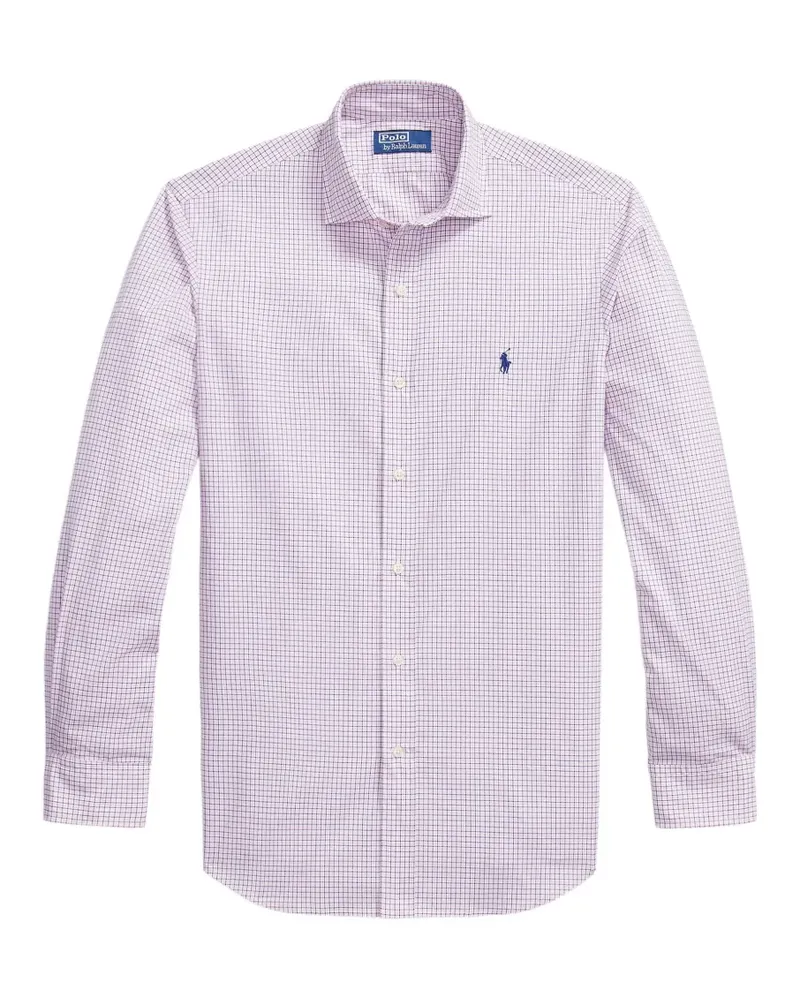 Ralph Lauren Kariertes Popeline-Hemd - Rosa Rosa