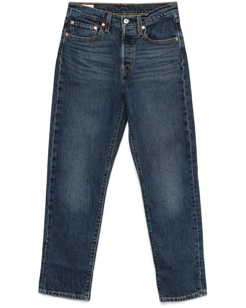 Levi's 501 Cropped-Jeans - Blau Blau
