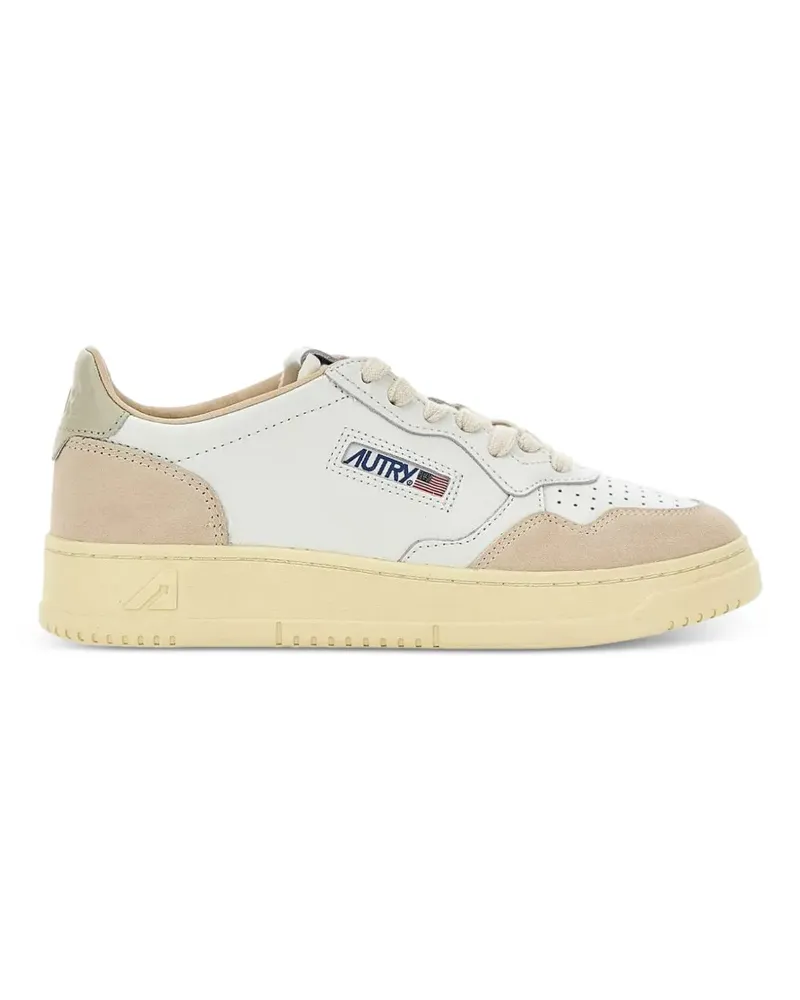 AUTRY Medalist Low leather sneakers - Weiß Weiß