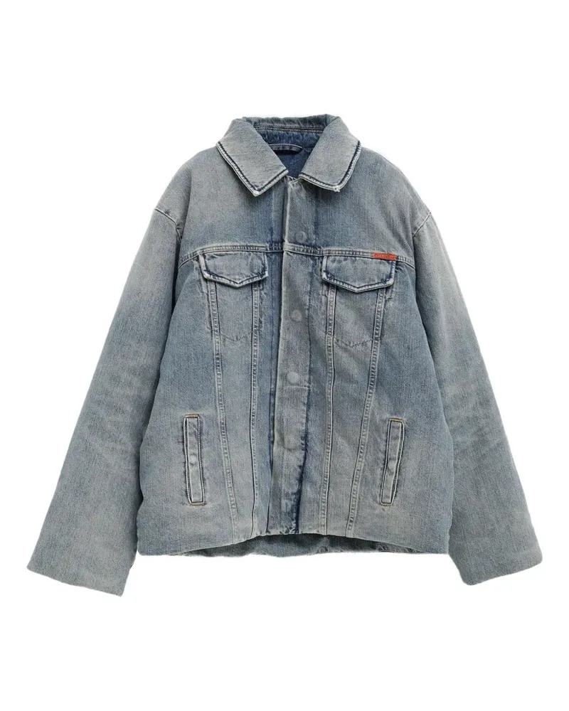 Martine Rose Klassische Jeansjacke - Blau Blau