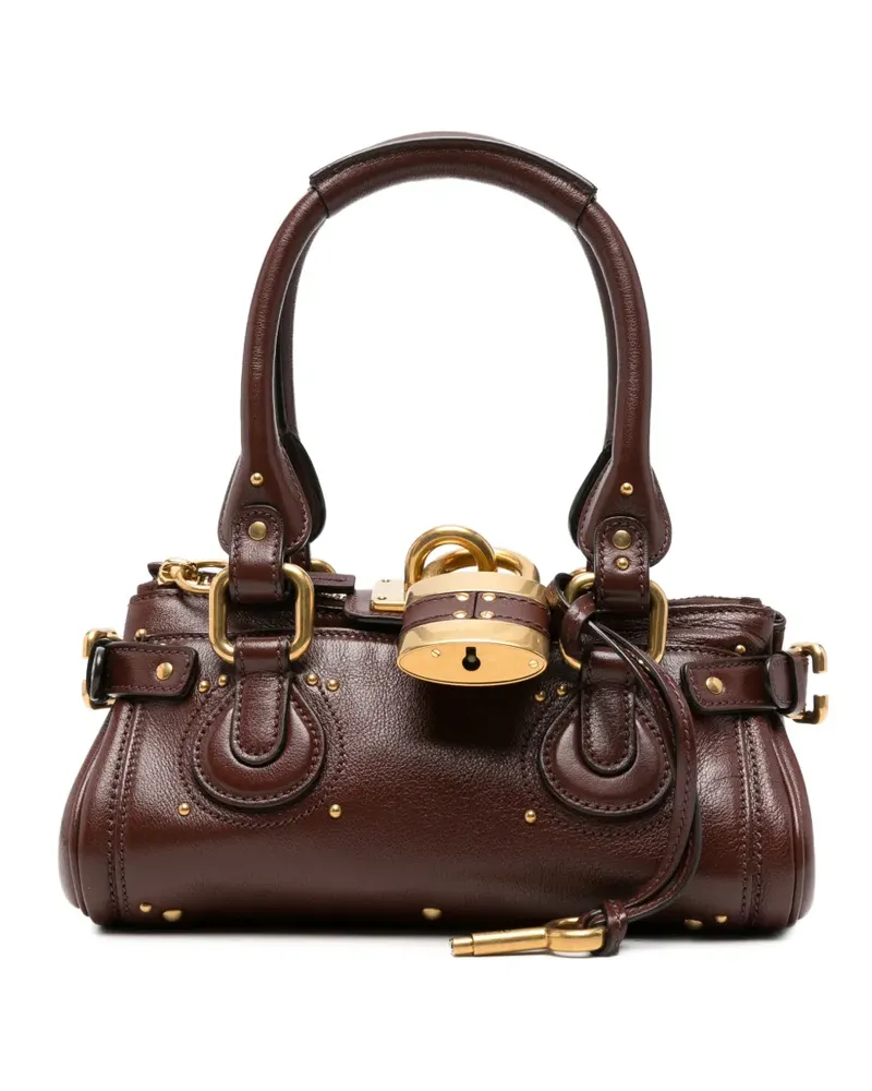 Chloé Paddington Tote Bag aus Leder - Braun Braun