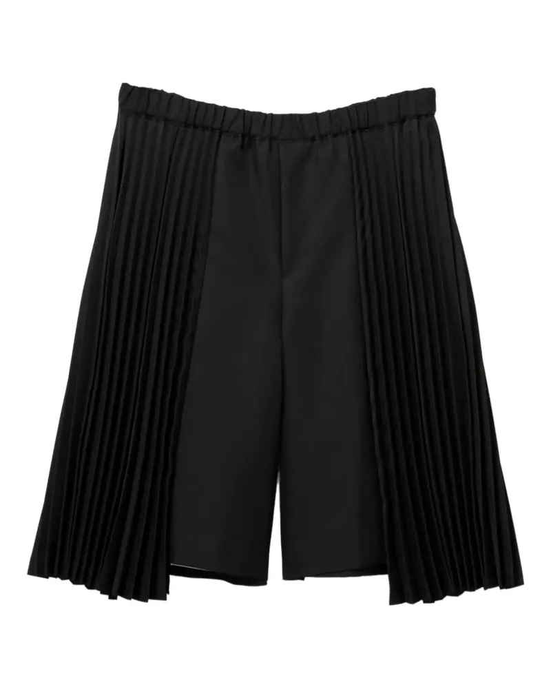 Comme des Garçons pleated shorts - Schwarz Schwarz