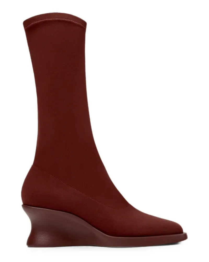 Camper Louise Stiefeletten mit Wedge-Absatz - Rot Rot