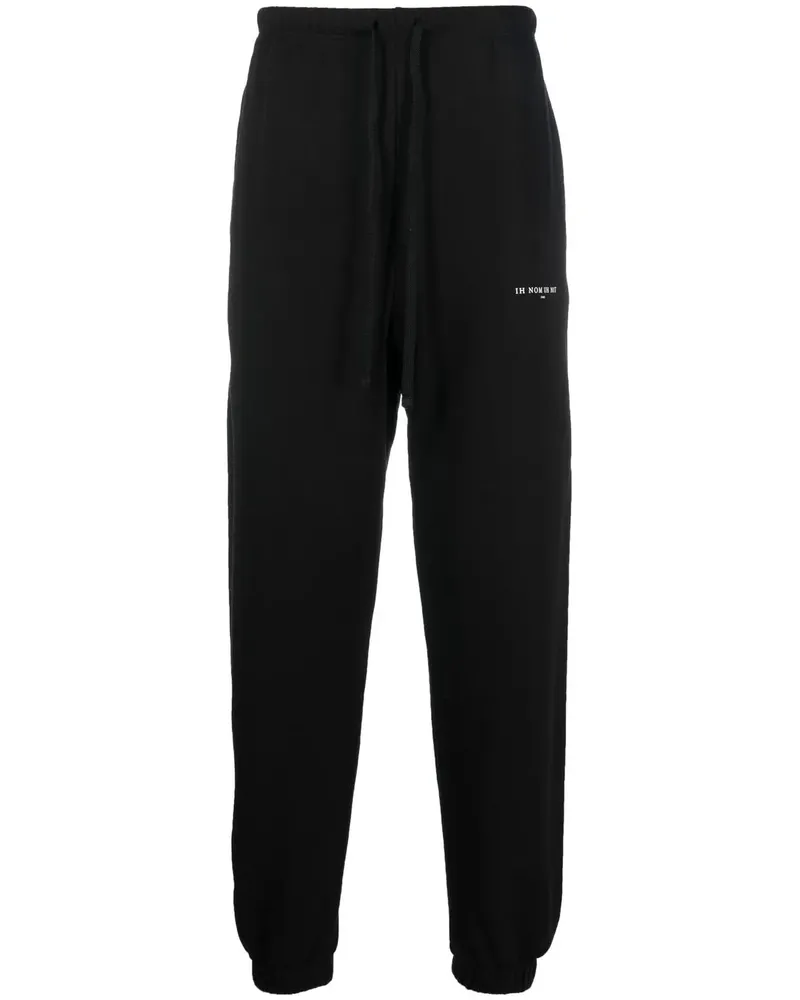 IH NOM UH NIT Jogginghose mit Logo-Print - Schwarz Schwarz