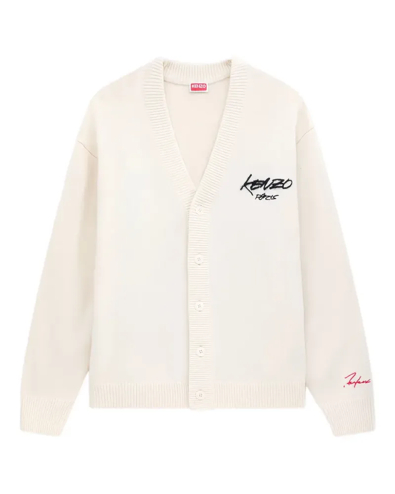 Kenzo V-neck cardigan - Nude Nude