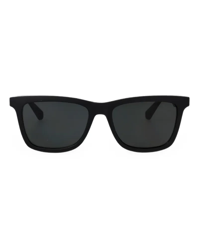 Calvin Klein Sonnenbrille mit eckigem Gestell - Schwarz Schwarz