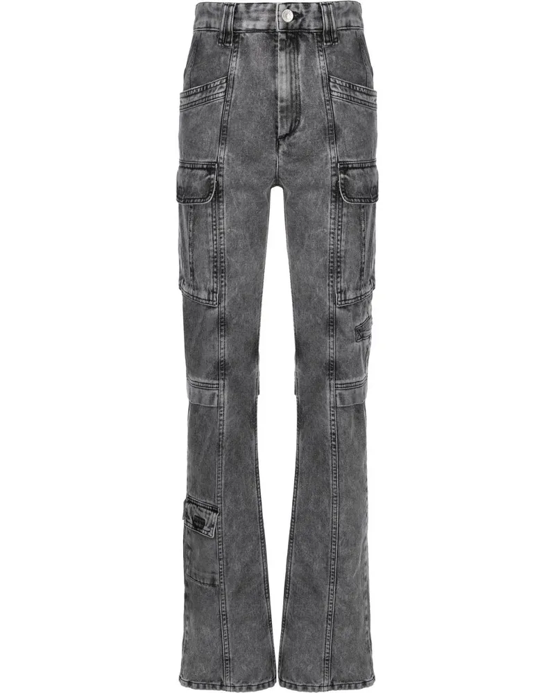 Isabel Marant Gerade Jeans - Grau Grau